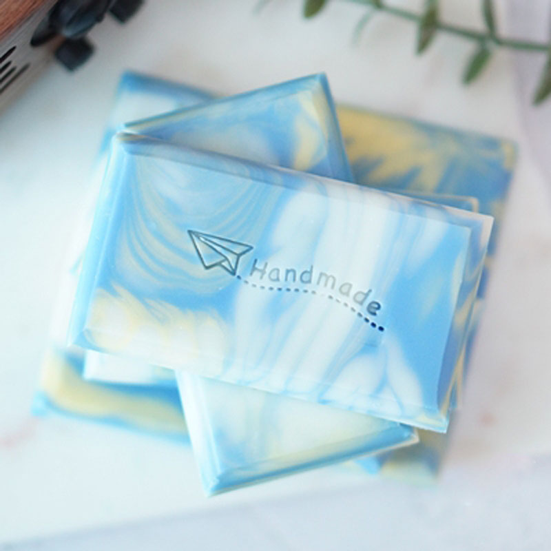 Soap Stamp Custom - ختم شفاف مصنوع يدويًا لصنع الصابون
