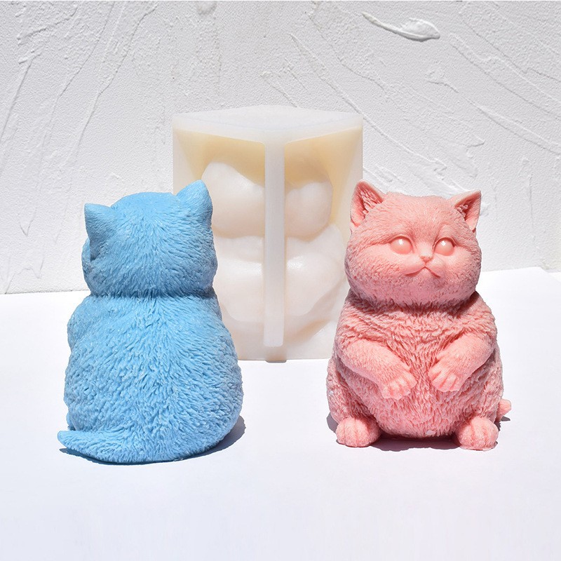 قالب شمع سيليكون ثلاثي الأبعاد - مراجعة Soap Making Animal Fat وسعره