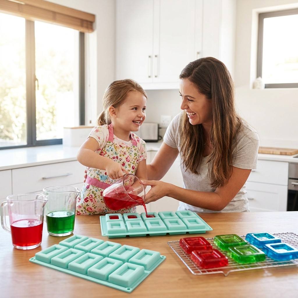 قالب خبز سيليكون مستطيل غير لا - مراجعة Soap Making Instructions وسعره