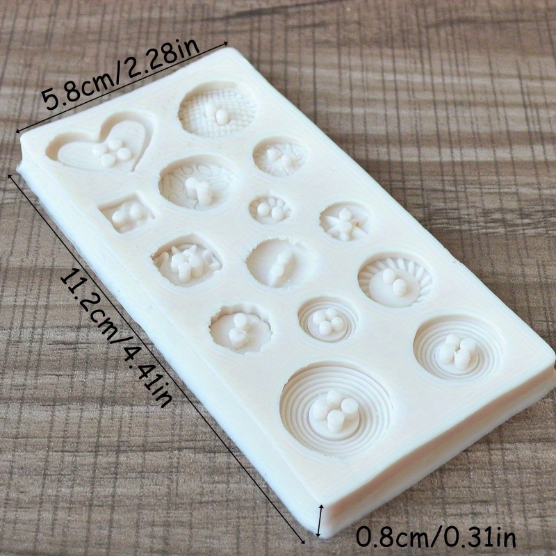 قالب سيليكون على شكل أزرار، قا - مراجعة Soap Making Organic وسعره