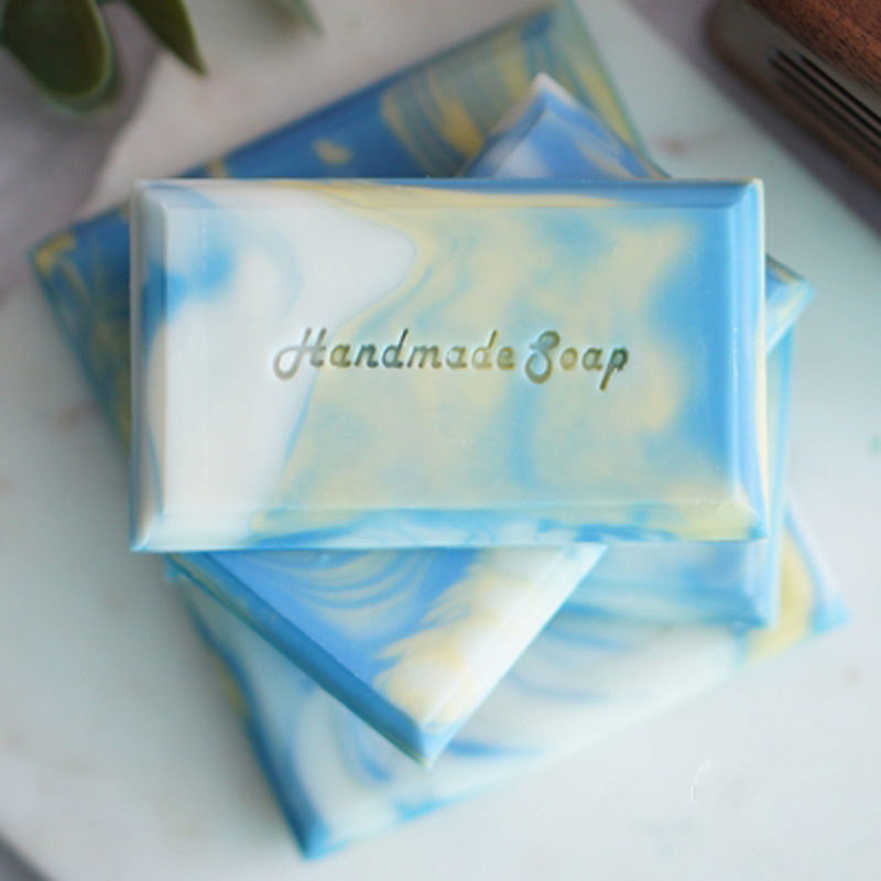 ختم شفاف مصنوع يدويًا لصنع الص - مراجعة Soap Stamp Custom وسعره