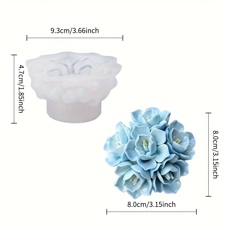 قالب سيليكون على شكل شمعة هيدر - مراجعة Soap Making Instructions وسعره