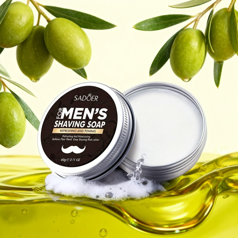 صابون حلاقة للرجال، يحتوي على  - مراجعة Soap Making Olive Oil وسعره