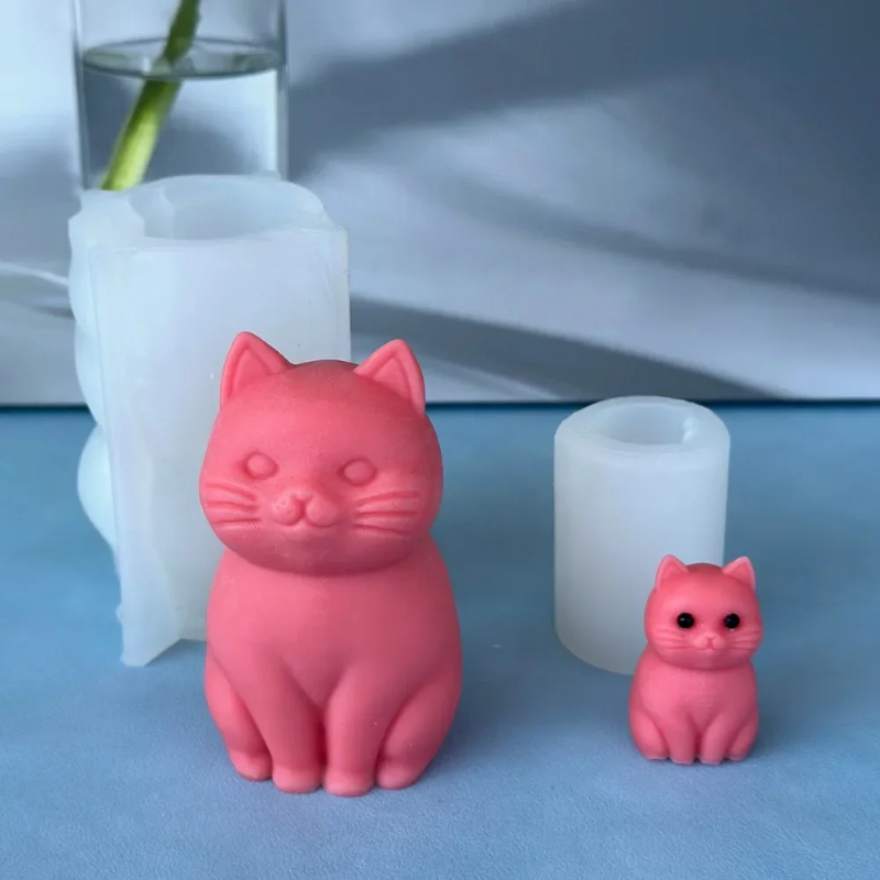 قالب شمع سيليكون ثلاثي الأبعاد - مراجعة Soap Making Animal Fat وسعره
