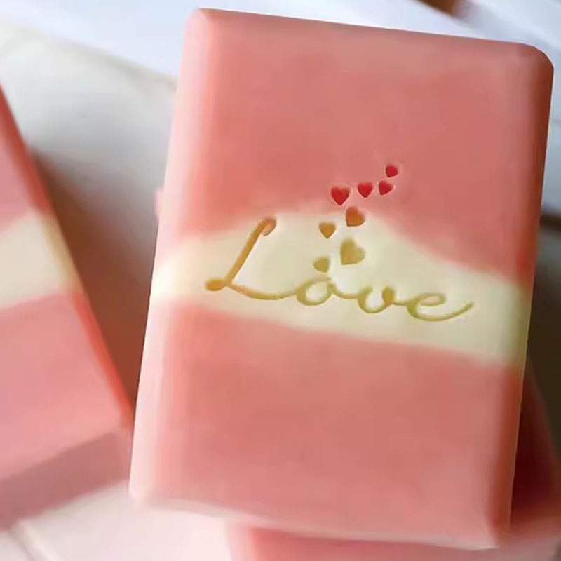 ختم أكريليك يدوي الصنع بتصميم  - مراجعة Soap Stamp Custom وسعره