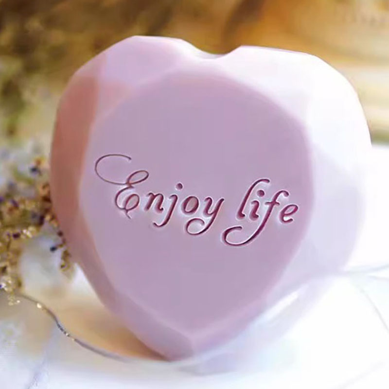 ختم أكريليك يدوي الصنع بتصميم  - مراجعة Soap Stamp Custom وسعره